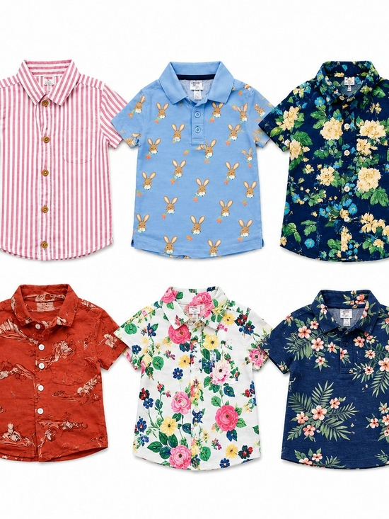 Old Navy Other - 5t Button Up Colorful Boys Shirts